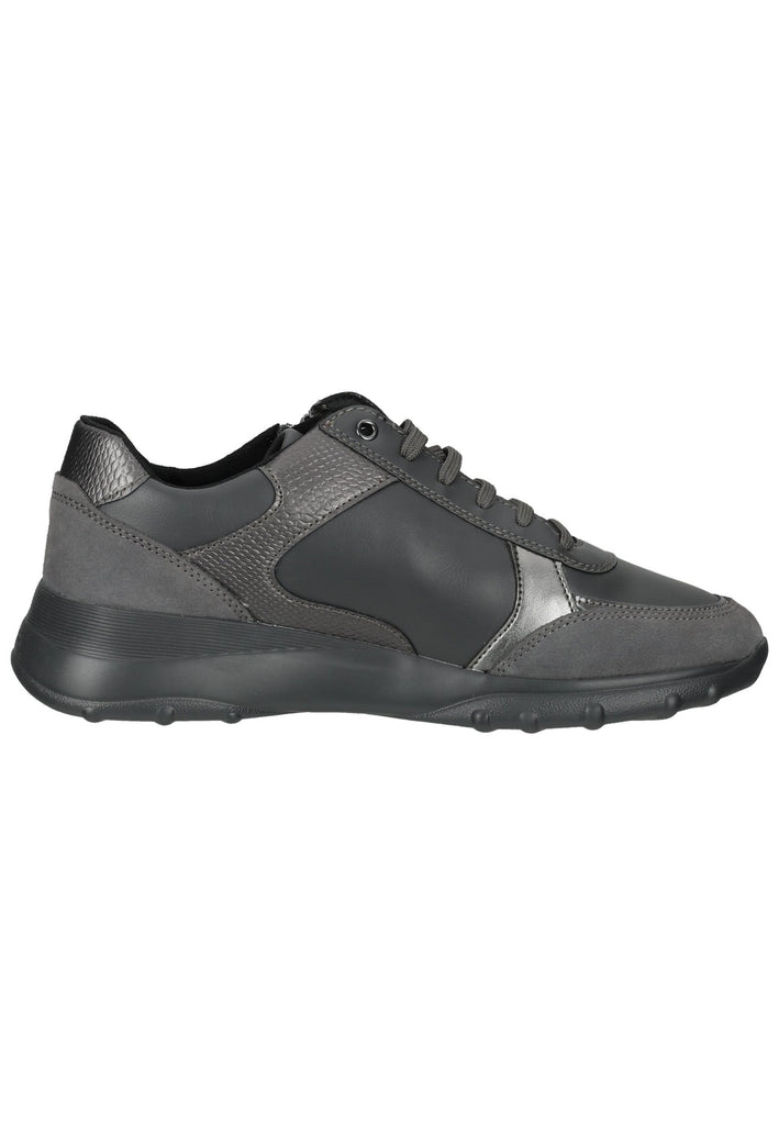 Geox Sneaker Veloursleder/Textil Dunkelgrau
