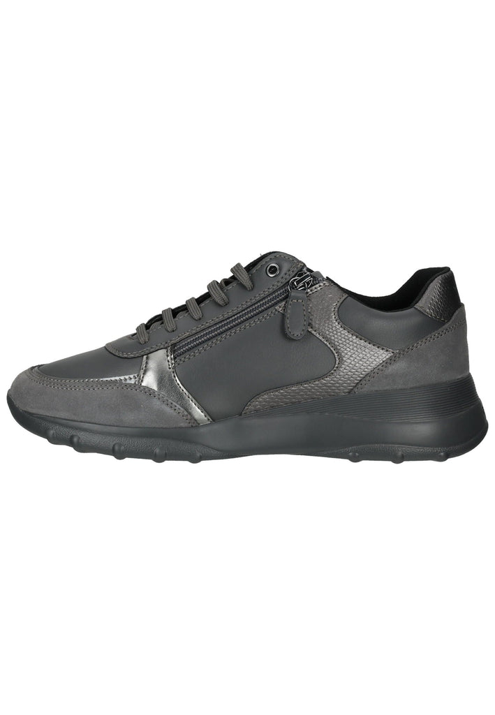 Geox Sneaker Veloursleder/Textil Dunkelgrau