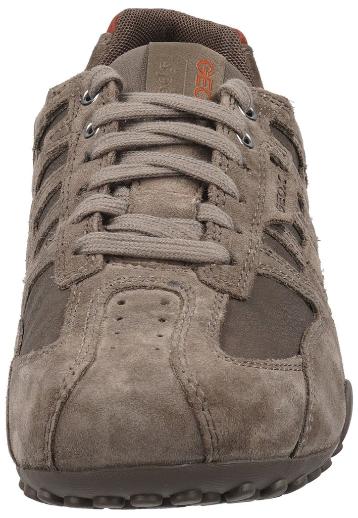 Geox Sneaker Veloursleder/Textil Grau/Orange