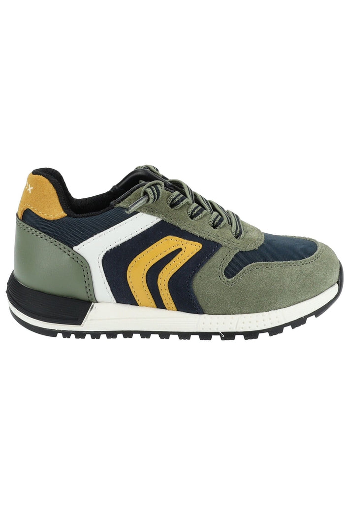 Geox Sneaker Veloursleder/Textil Military
