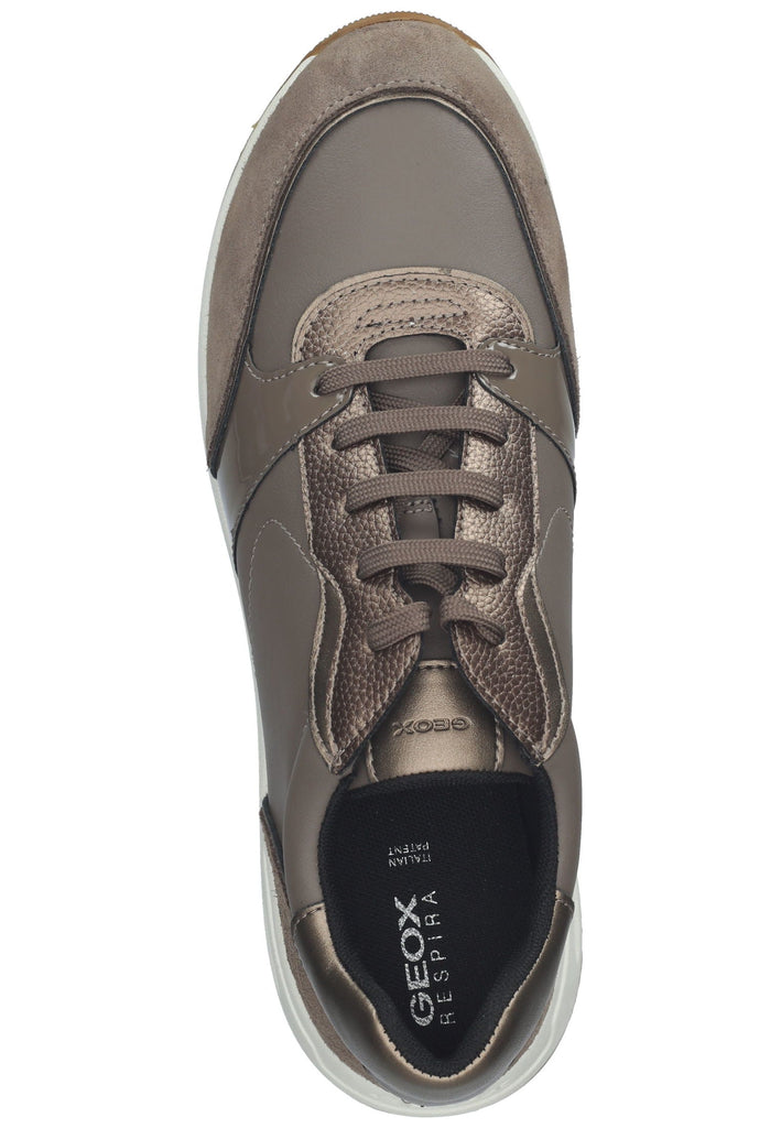 Geox Sneaker Veloursleder/Textil Taupe