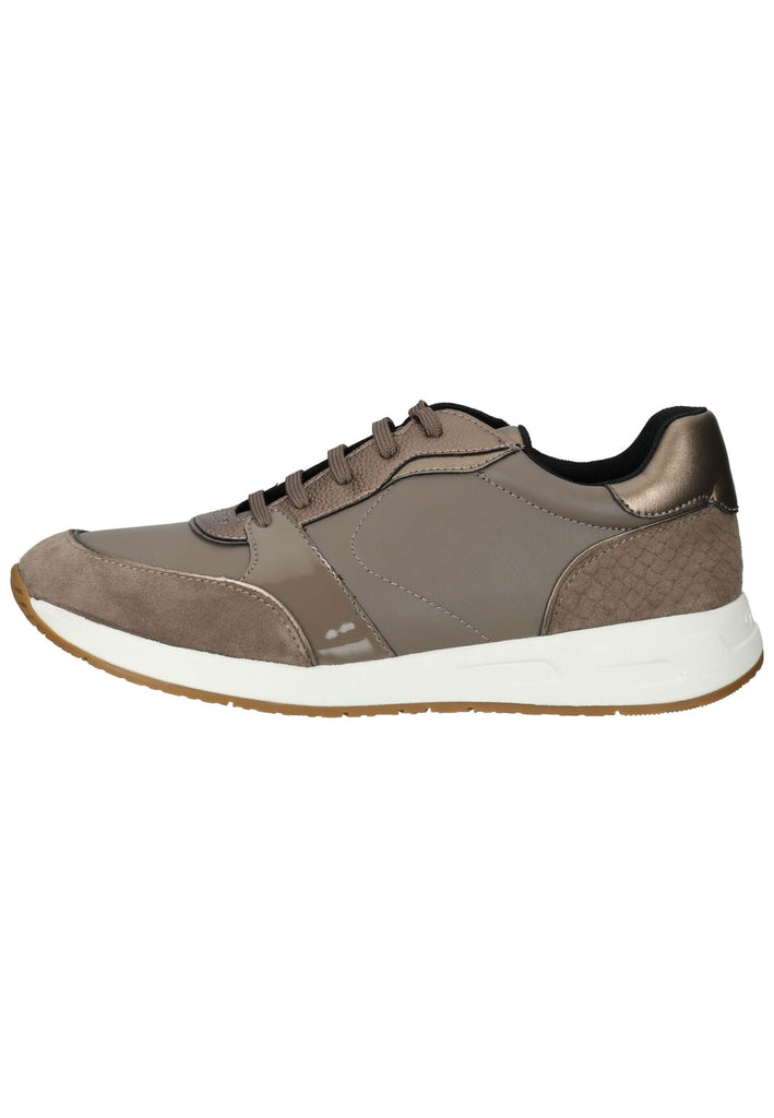 Geox Sneaker Veloursleder/Textil Taupe