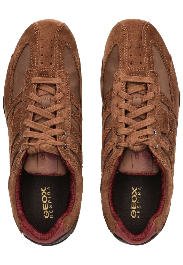 Geox Sneaker Veolurs/Textil/Synthetik Braun