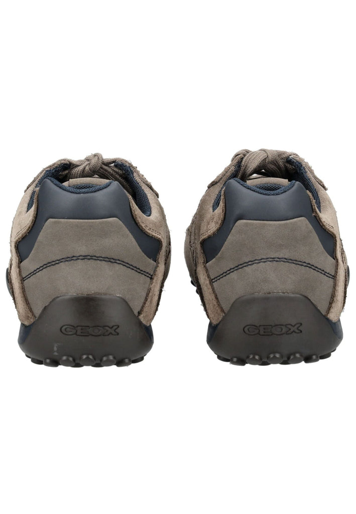 Geox Sneaker Veolurs/Textil/Synthetik Braun/Grau