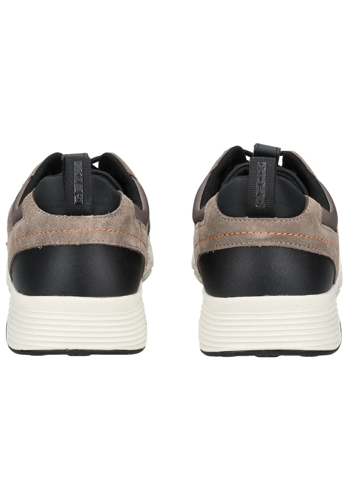 Geox Sneaker Veolurs/Textil/Synthetik Grau/Schwarz