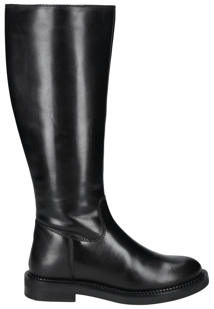 Geox Stiefel Leder Schwarz Warmfutter