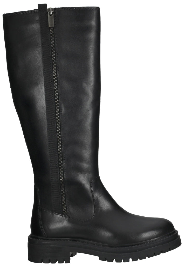 Geox Stiefel Nappaleder Schwarz