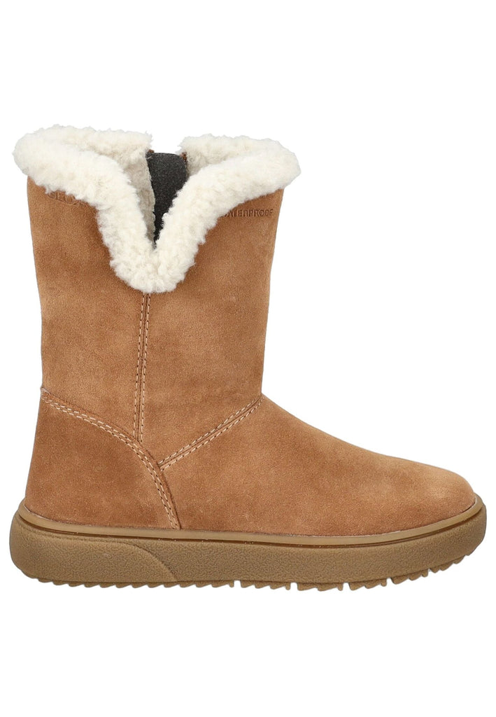 Geox Stiefel Veloursleder/Textil Whisky Warmfutter