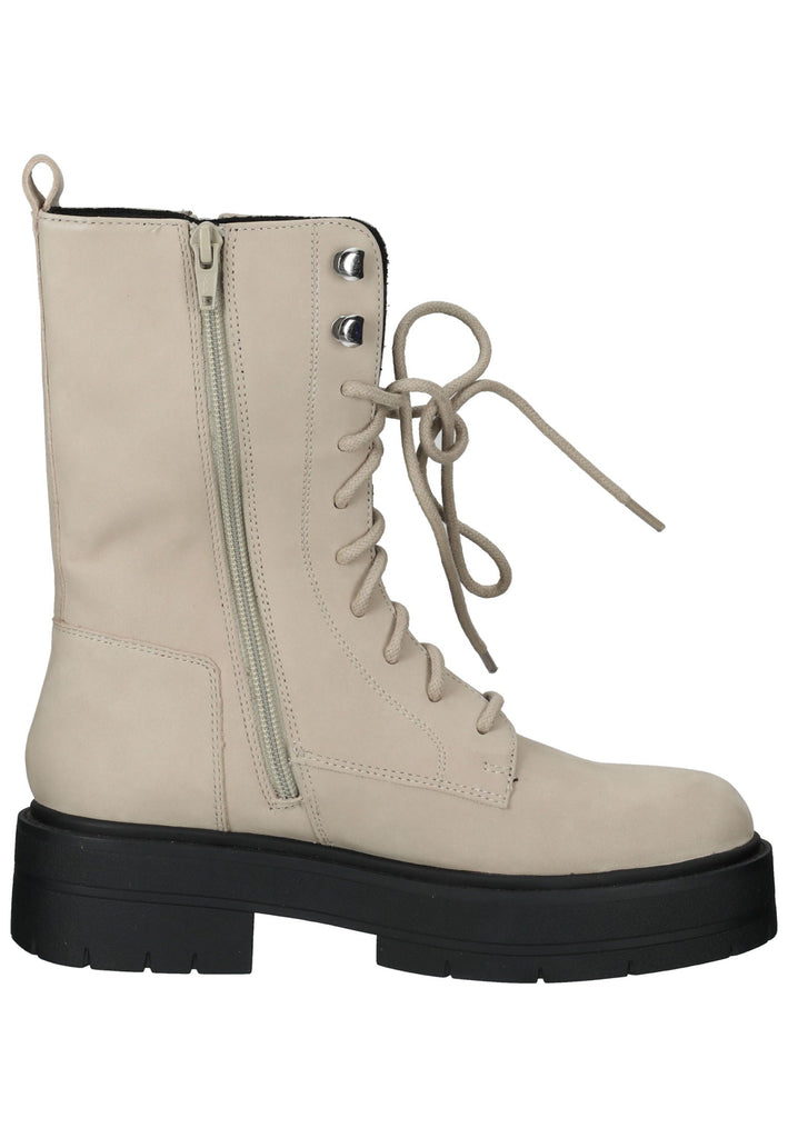 Geox Stiefelette Glattleder Beige