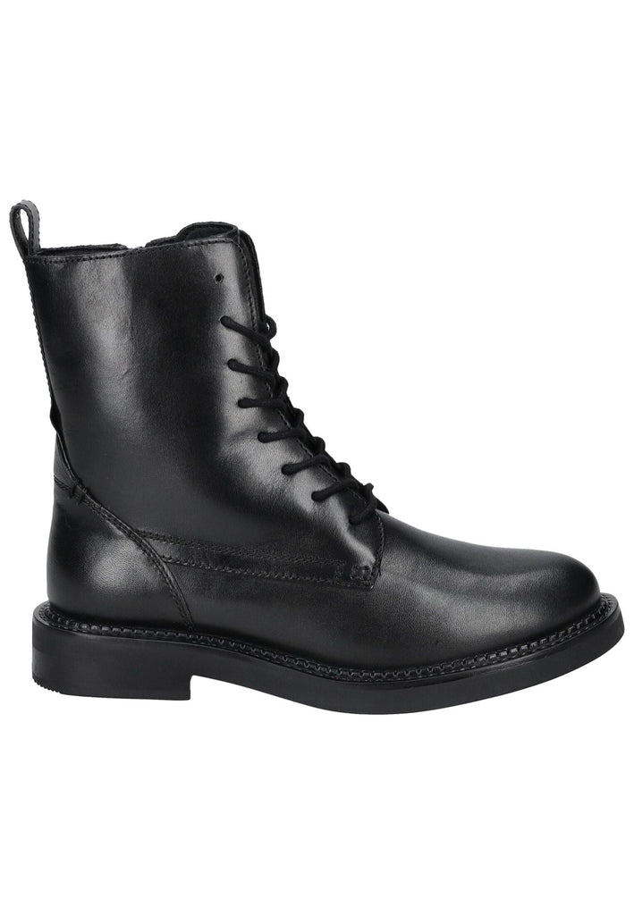 Geox Stiefelette Glattleder Schwarz