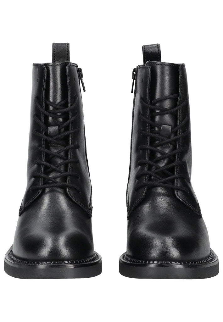 Geox Stiefelette Glattleder Schwarz