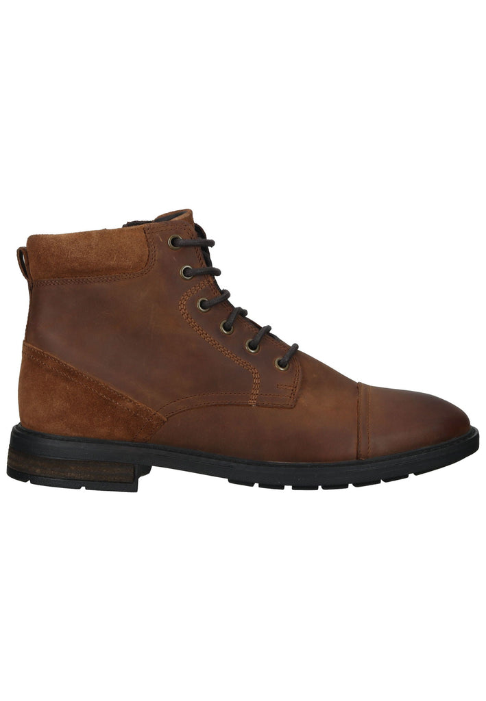 Geox Stiefelette Leder Cognac