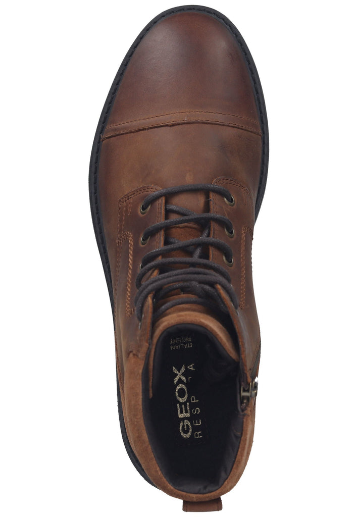 Geox Stiefelette Leder Cognac