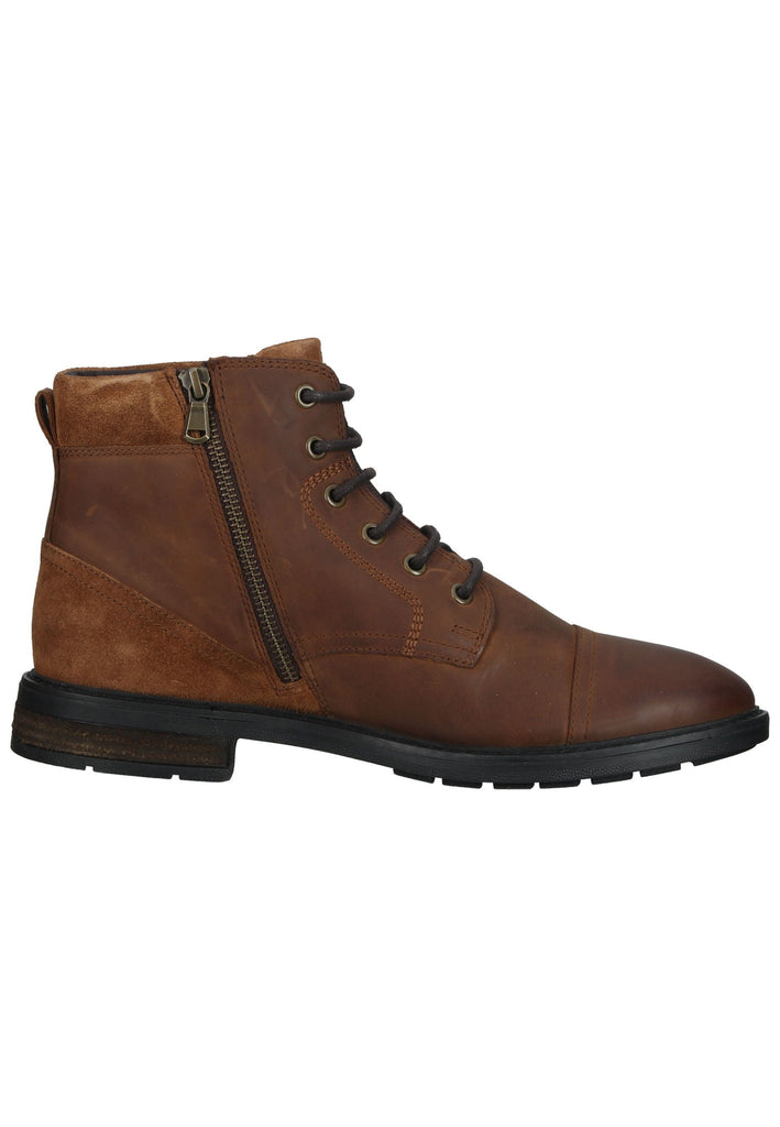 Geox Stiefelette Leder Cognac