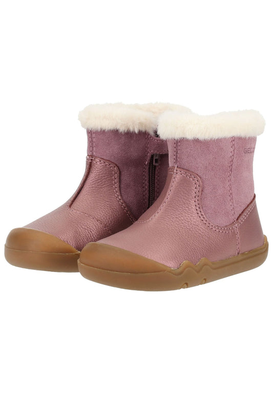 Geox Stiefelette Leder Rosa