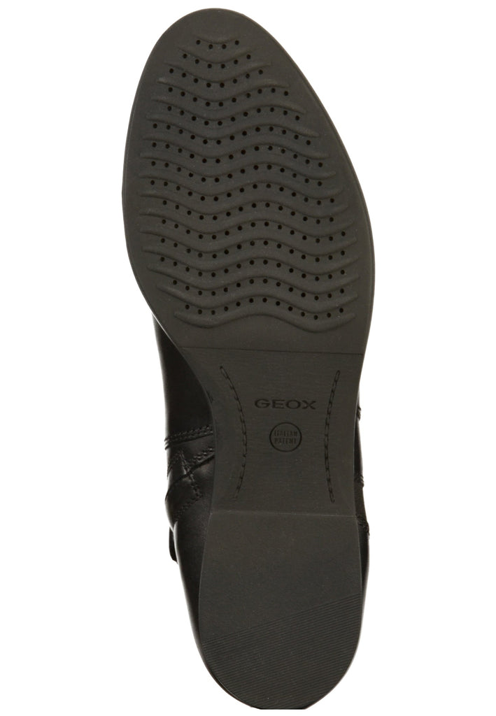 Geox Stiefelette Leder Schwarz