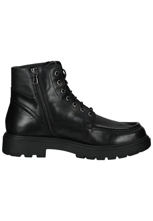 Geox Stiefelette Leder Schwarz
