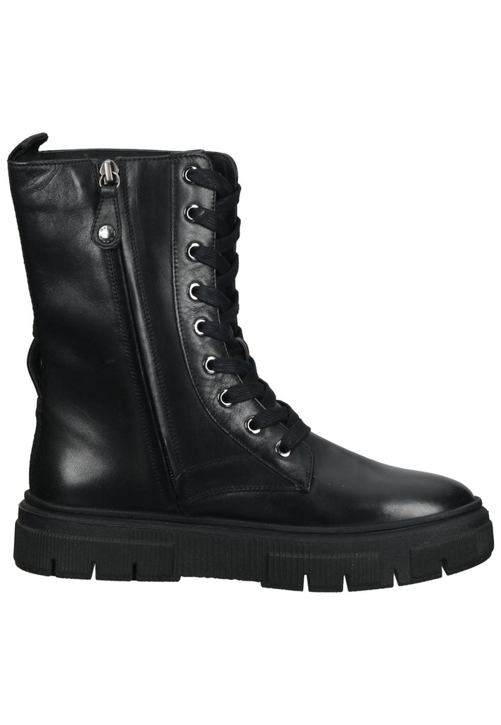 Geox Stiefelette Leder Schwarz