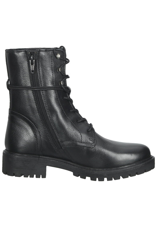 Geox Stiefelette Leder Schwarz