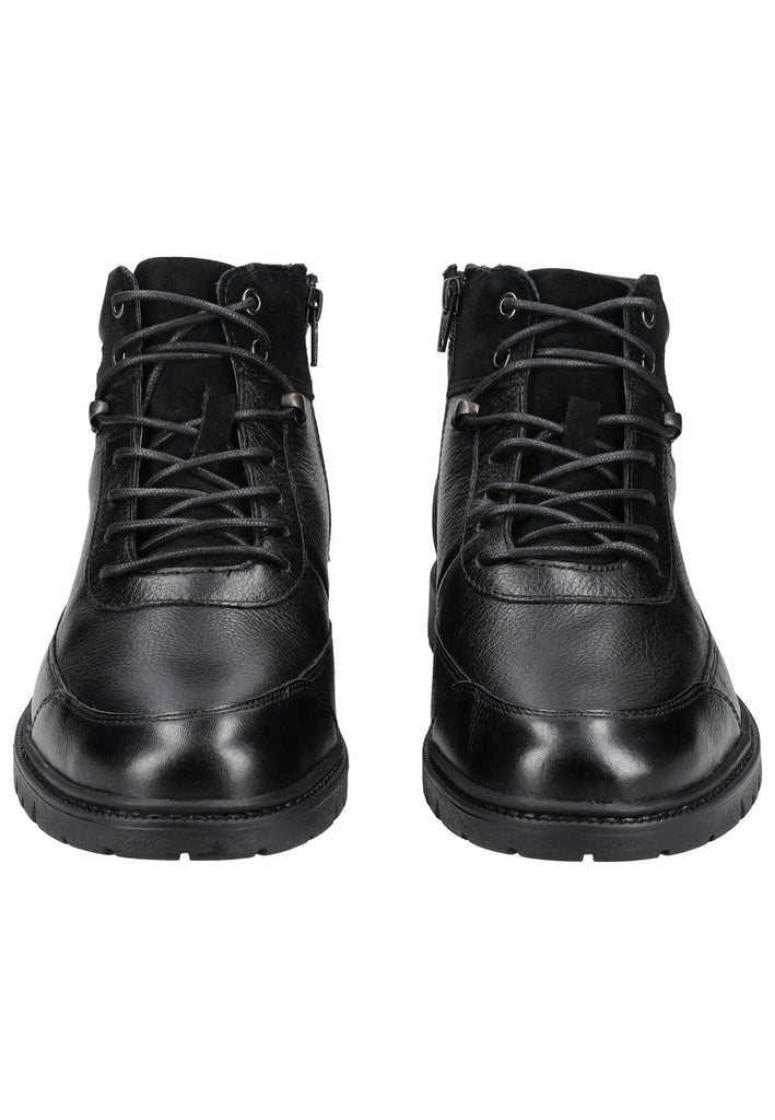 Geox Stiefelette Leder Schwarz Warmfutter