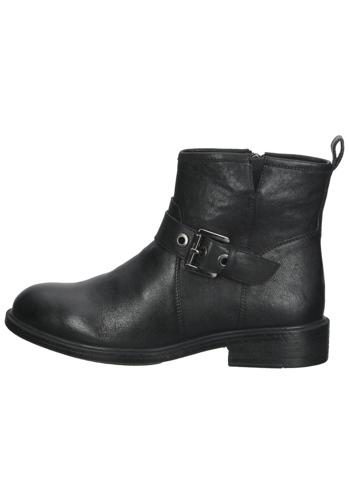 Geox Stiefelette Leder Schwarz Warmfutter