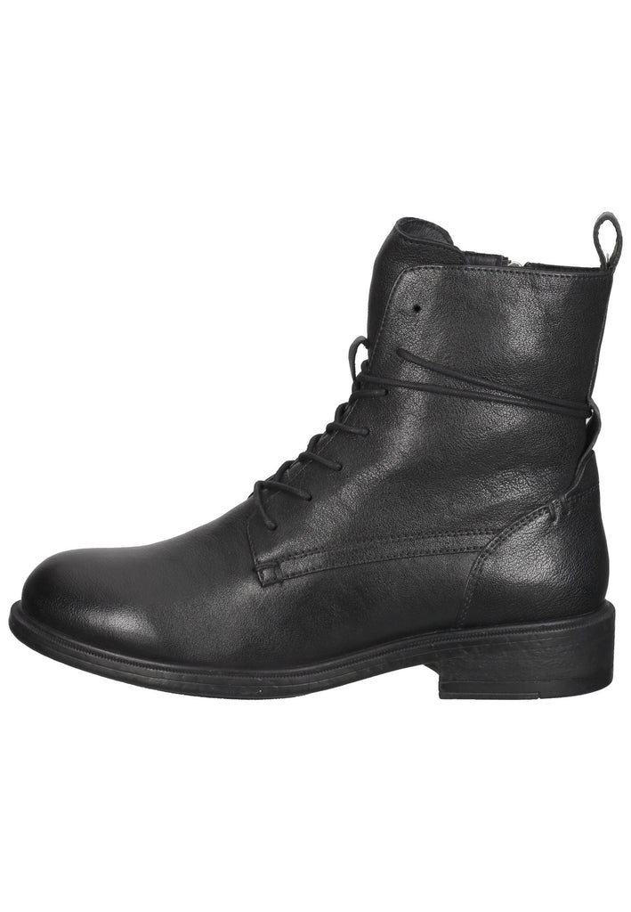 Geox Stiefelette Leder Schwarz Warmfutter