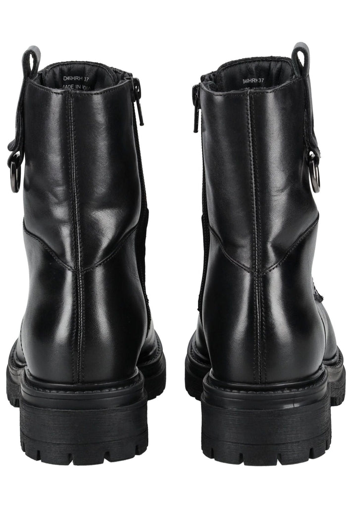 Geox Stiefelette Leder Schwarz Warmfutter