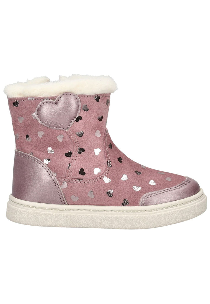 Geox Stiefelette Leder/Synthetik Rose