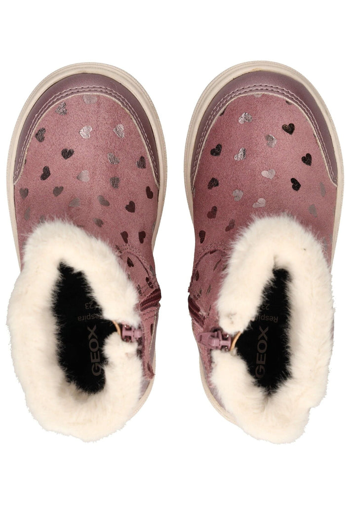 Geox Stiefelette Leder/Synthetik Rose