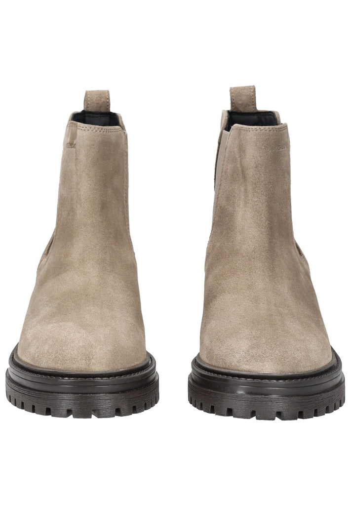 Geox Stiefelette Leder Taupe
