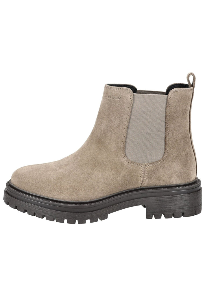 Geox Stiefelette Leder Taupe