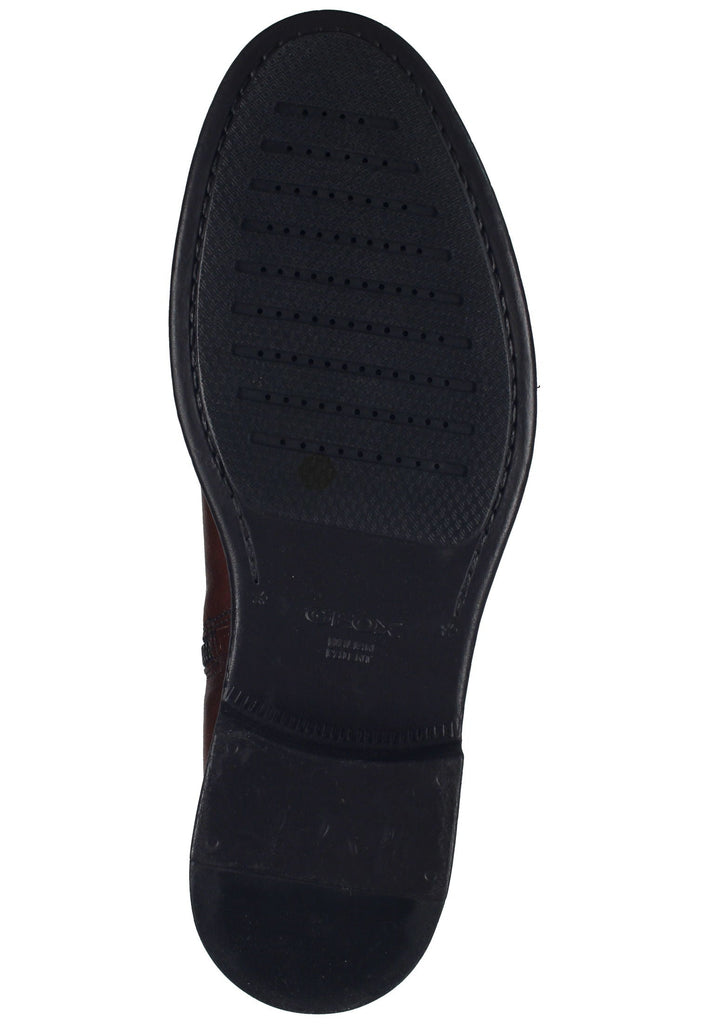 Geox Stiefelette Leder/Textil Braun