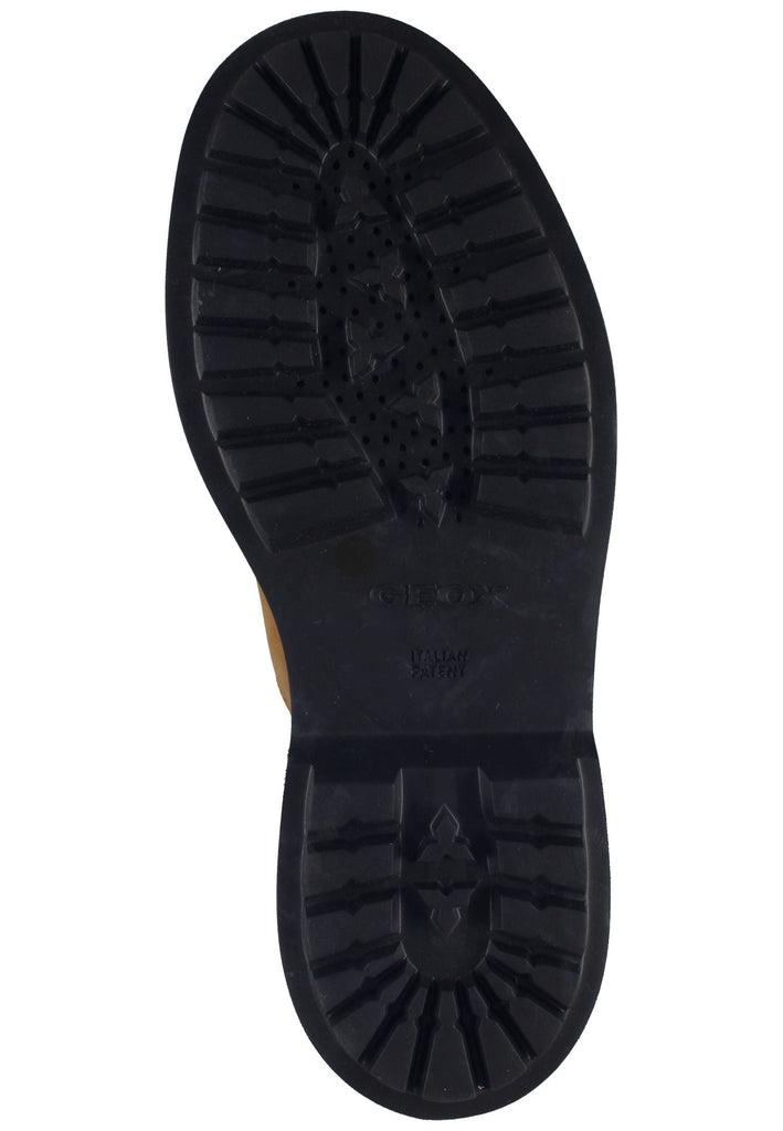 Geox Stiefelette Leder/Textil Mustard