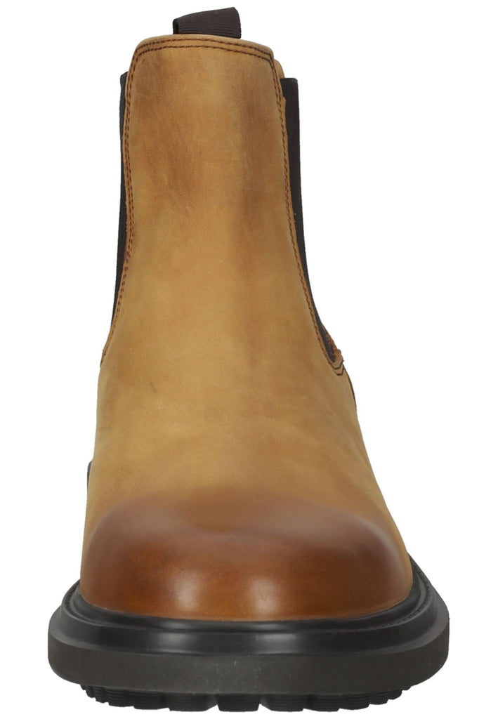 Geox Stiefelette Leder/Textil Mustard