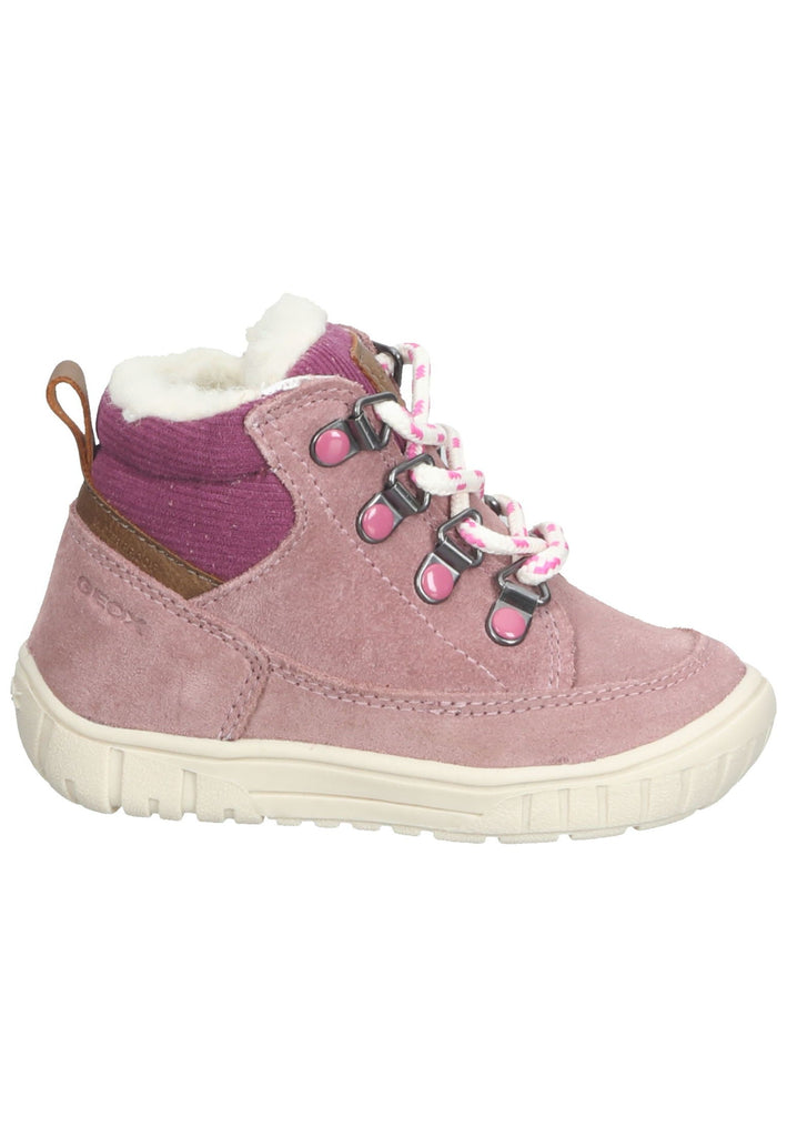 Geox Stiefelette Leder/Textil Rose