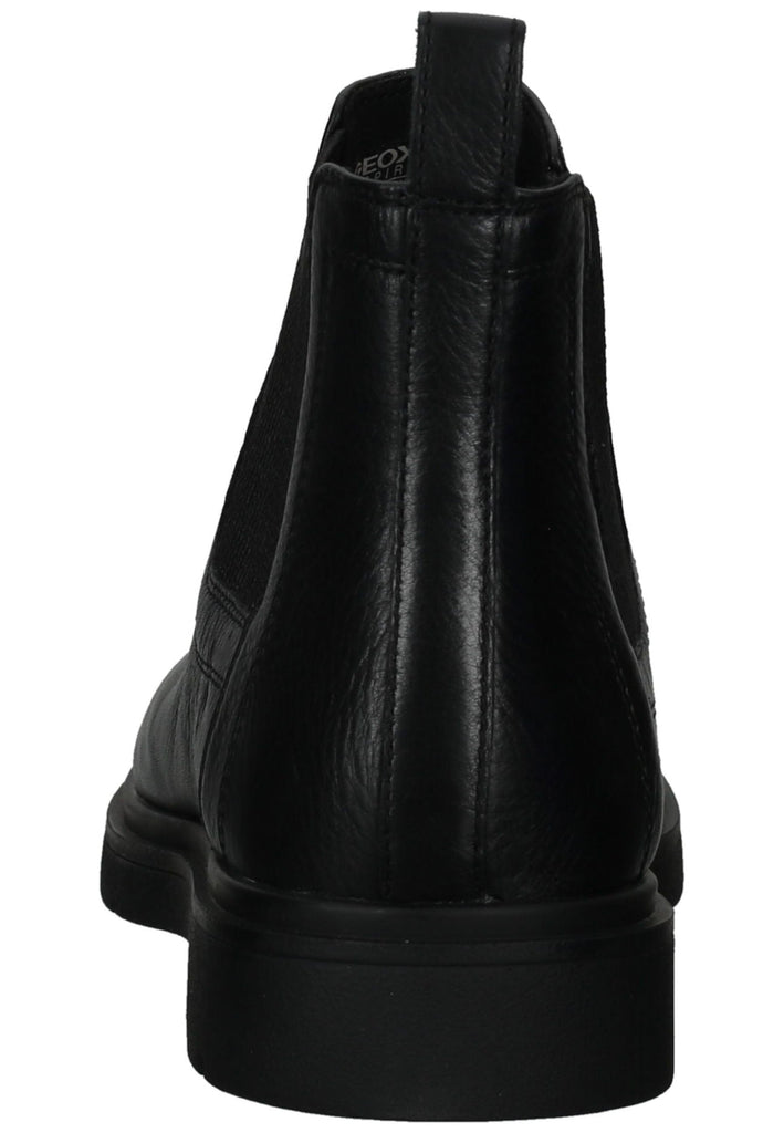 Geox Stiefelette Leder/Textil Schwarz