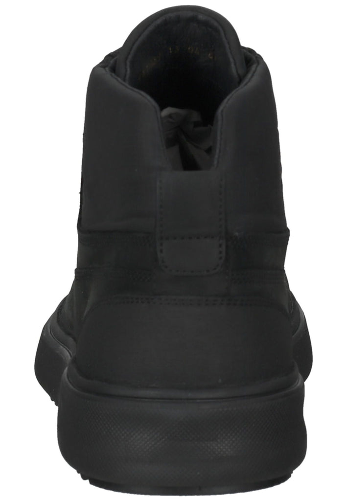 Geox Stiefelette Leder/Textil Schwarz