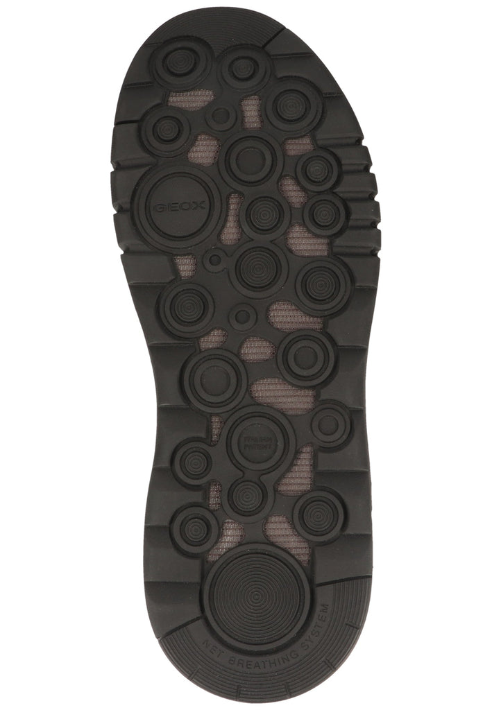 Geox Stiefelette Leder/Textil Schwarz