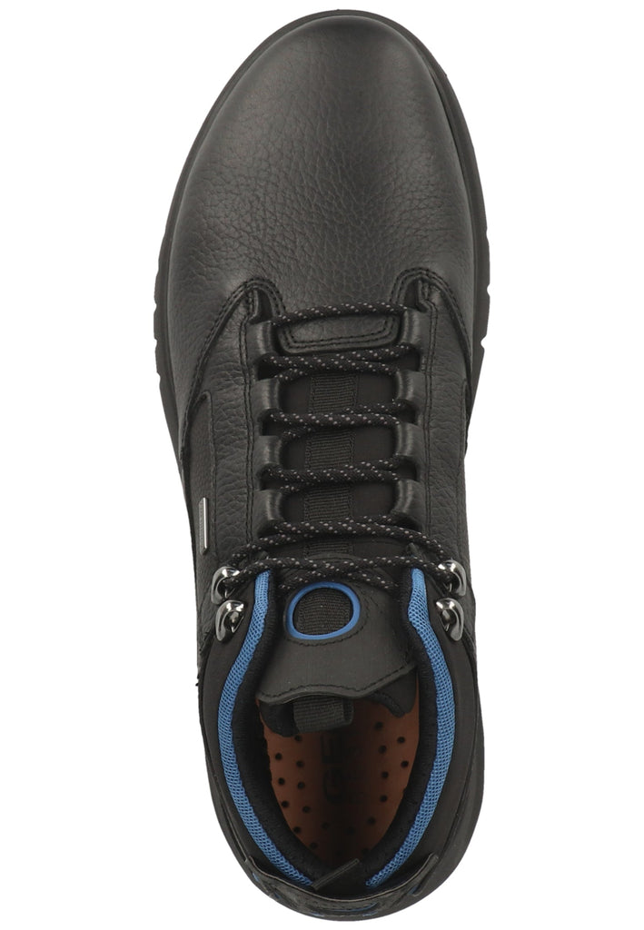 Geox Stiefelette Leder/Textil Schwarz