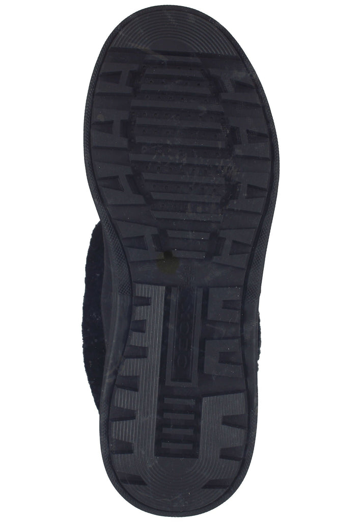 Geox Stiefelette Leder/Textil Schwarz