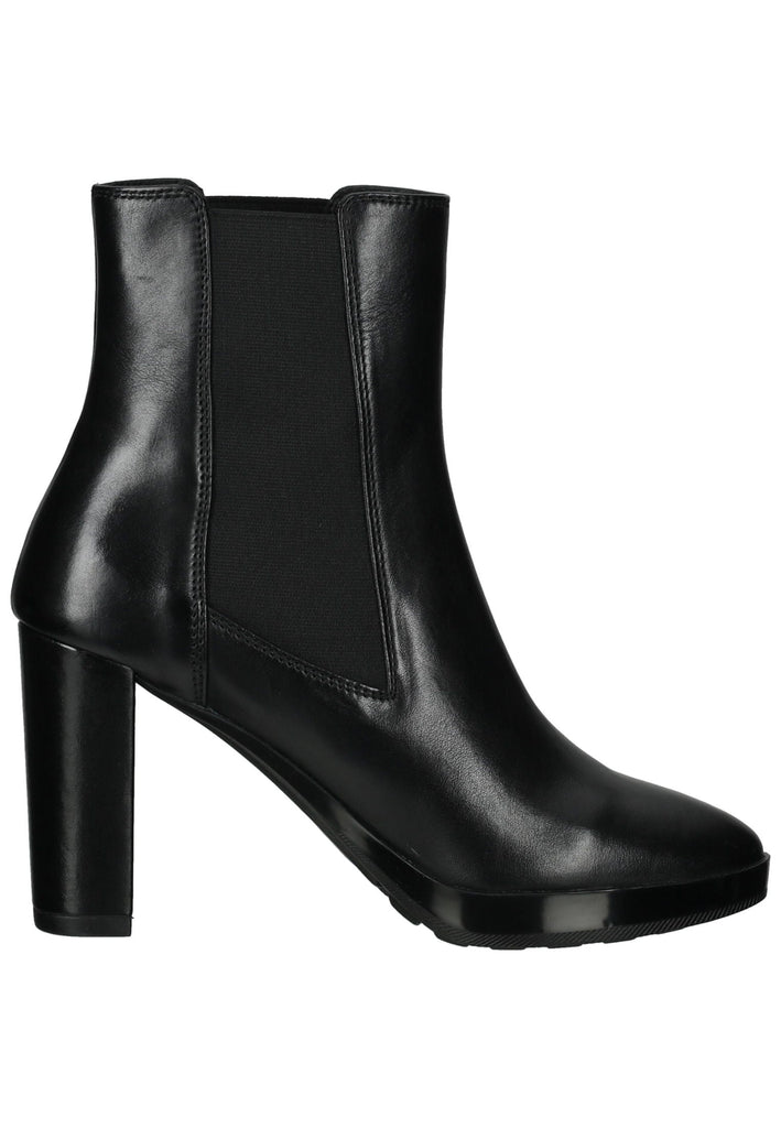 Geox Stiefelette Leder/Textil Schwarz