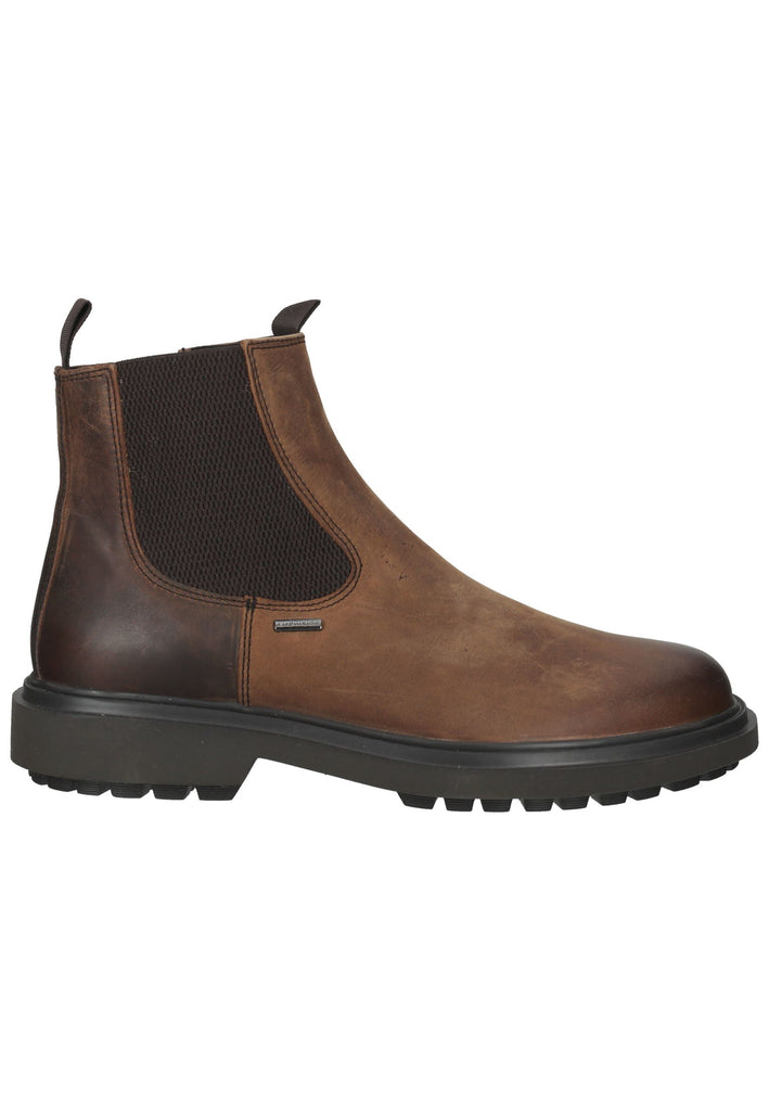 Geox Stiefelette Leder/Textil Taupe