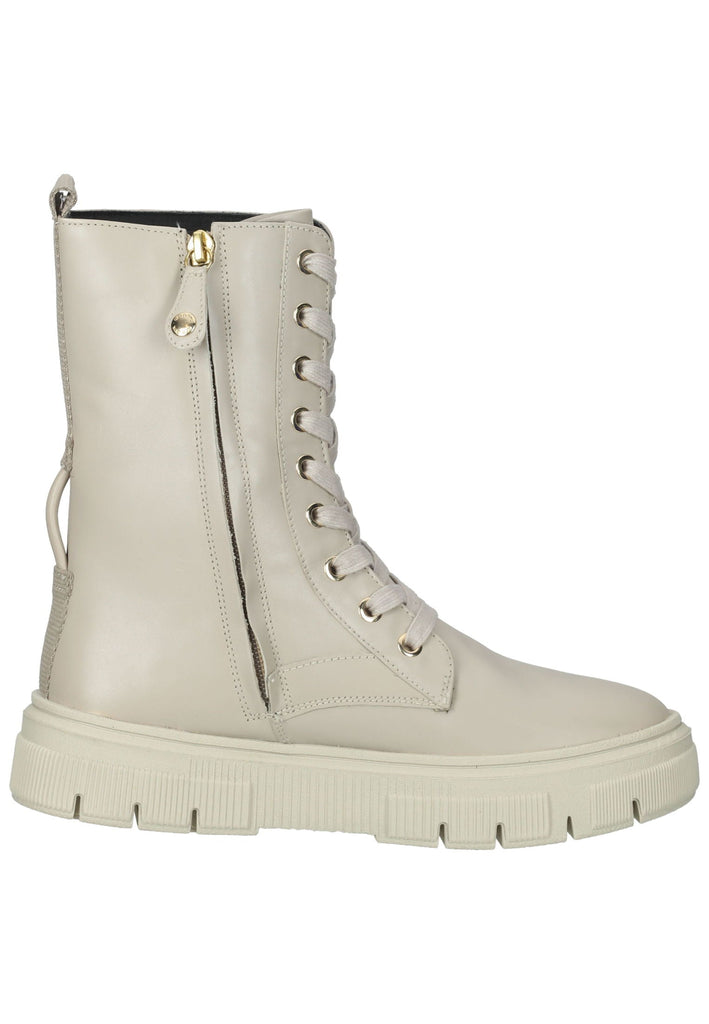 Geox Stiefelette Leder/Textil Taupe