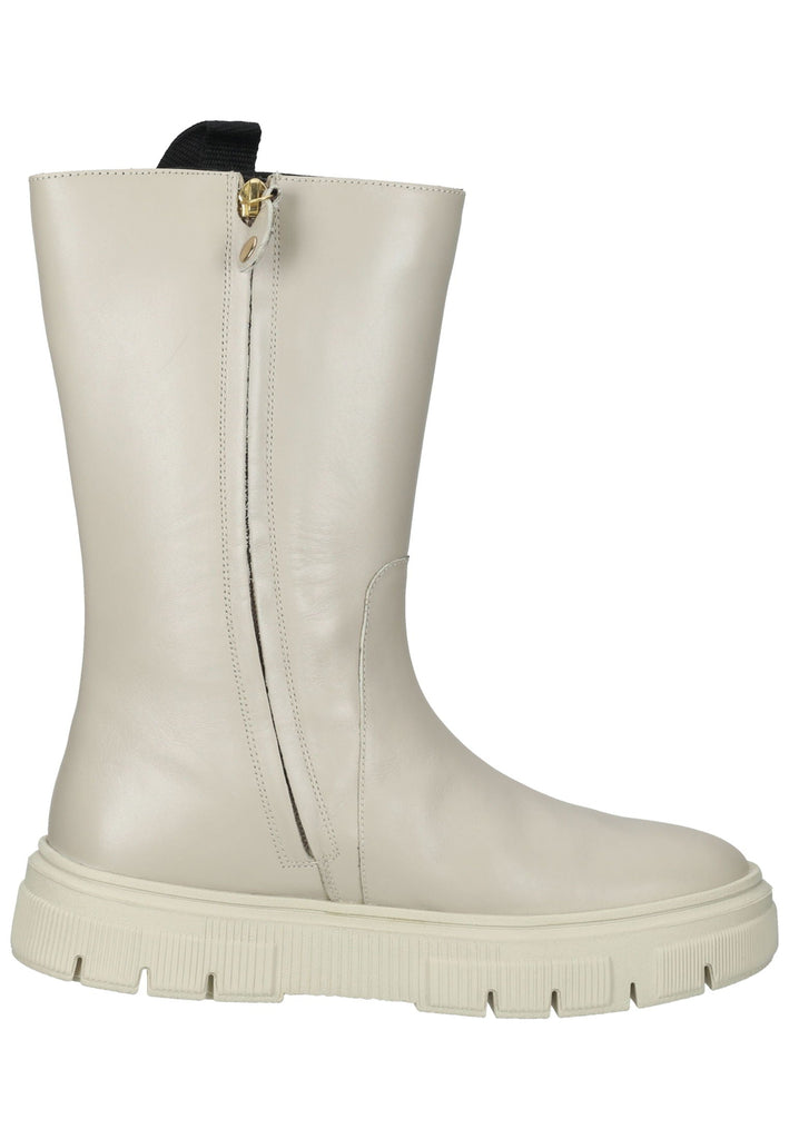 Geox Stiefelette Leder/Textil Taupe