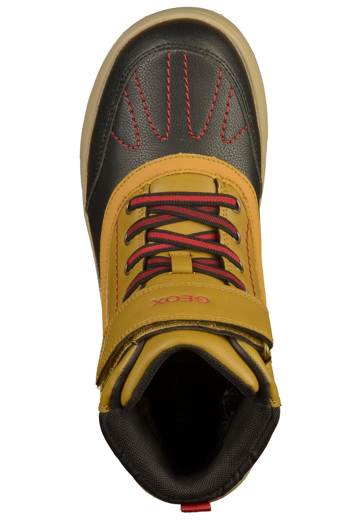 Geox Stiefelette Lederimitat Dunkelgelb