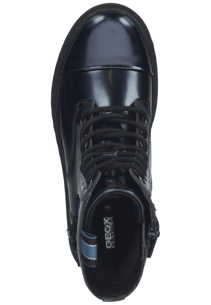 Geox Stiefelette Lederimitat Navy