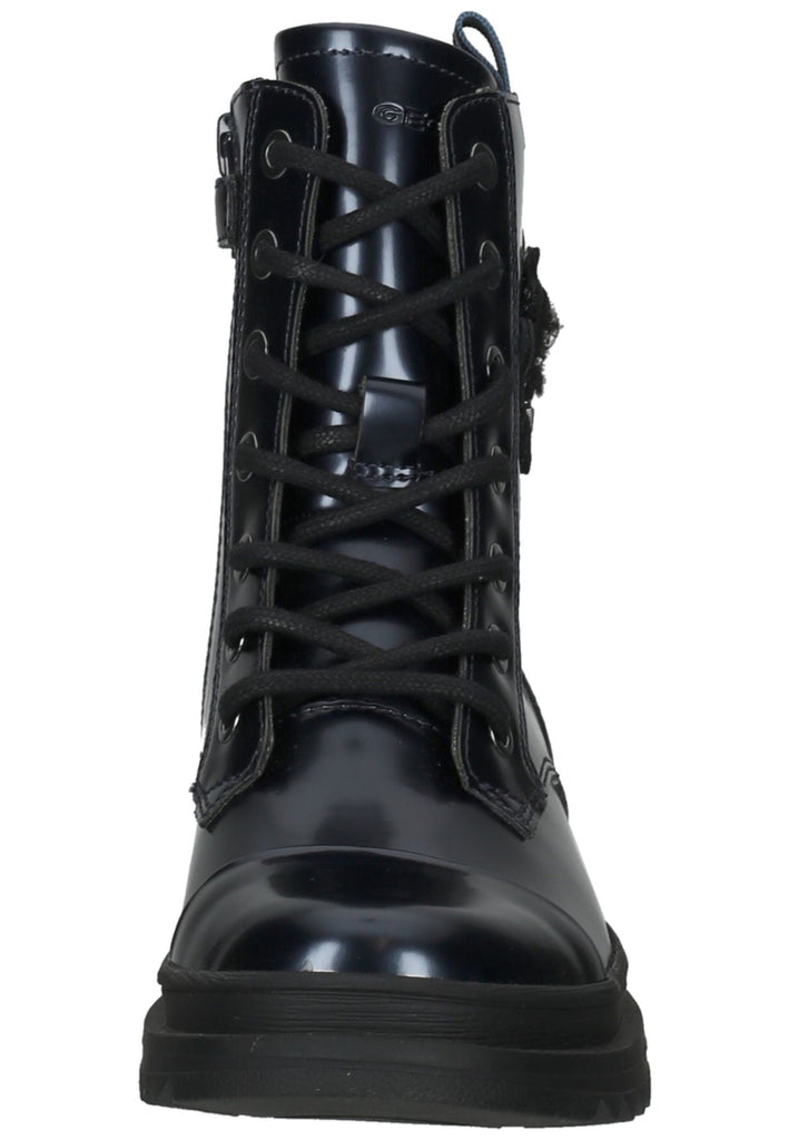 Geox Stiefelette Lederimitat Navy