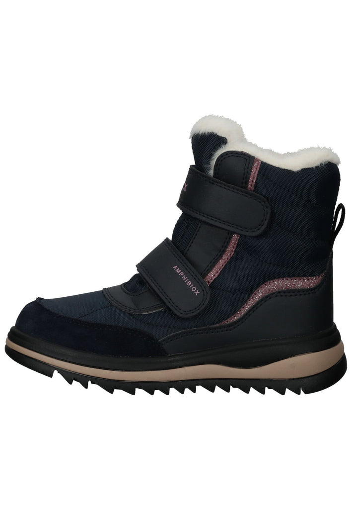 Geox Stiefelette Lederimitat/Nylon Navy