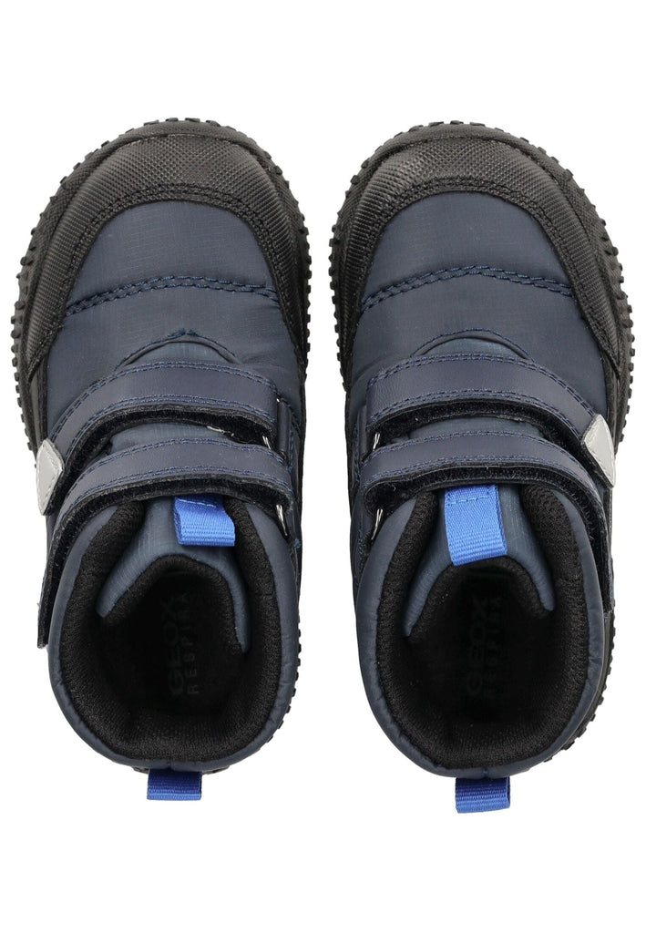 Geox Stiefelette Lederimitat/Nylon Navy Warmfutter