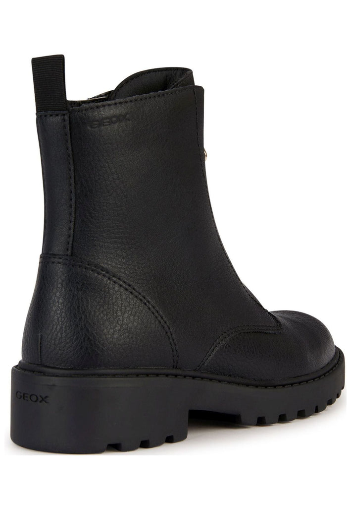 Geox Stiefelette Lederimitat Schwarz